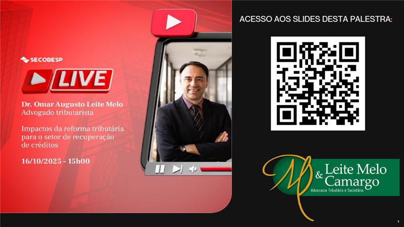 Capa Live RT em Rec. Crédito